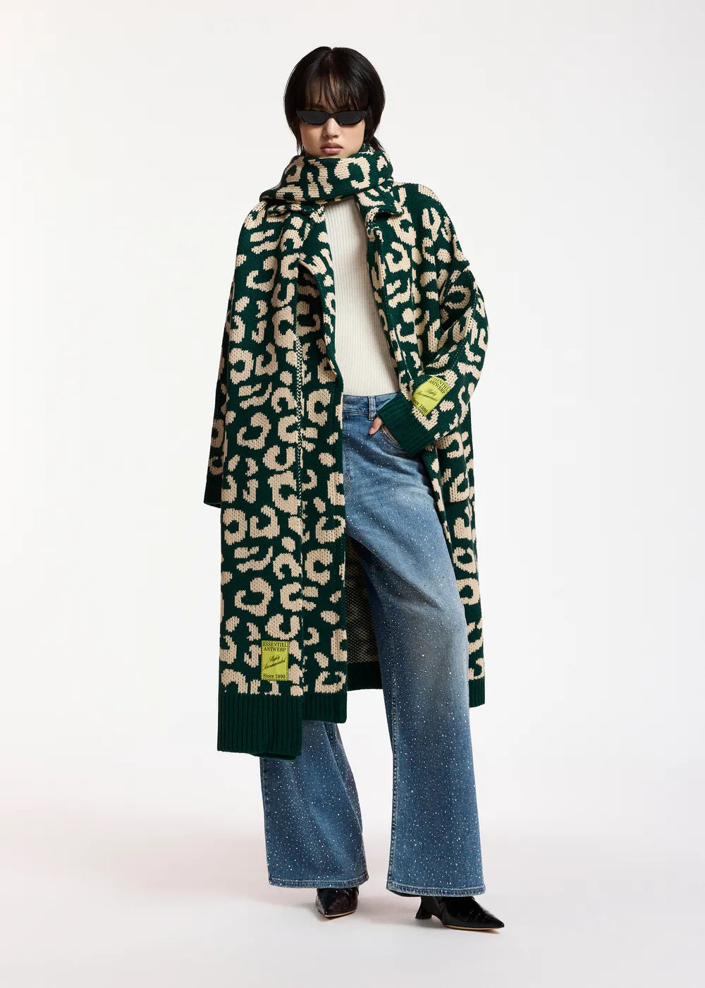 Essentiel Antwerp KLEOPARD – Vert – vue 6