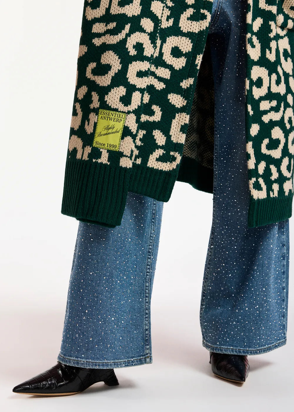 Essentiel Antwerp KLEOPARD – Vert – vue 7