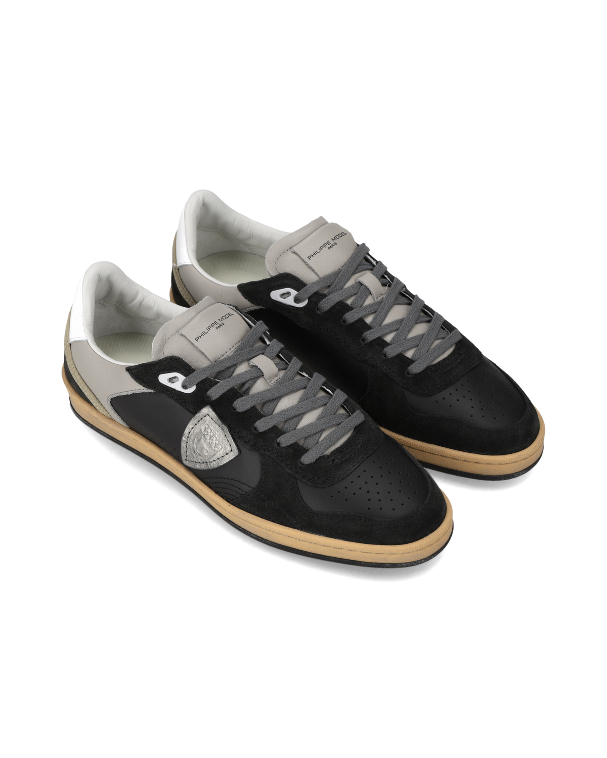Philippe Model – Baskets Pgal homme – Noir – PGLU-VD07 – vue 2