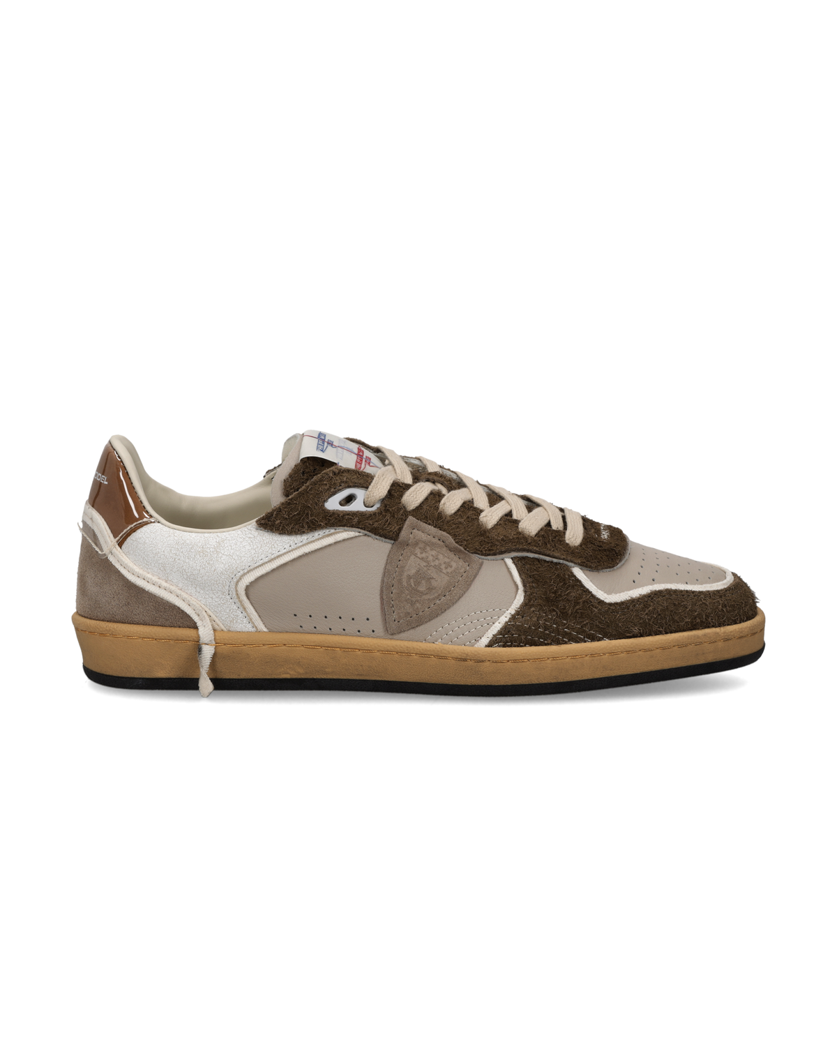 Philippe Model – Baskets Pgal homme – Taupe – PGLU-VXE4 – vue 1
