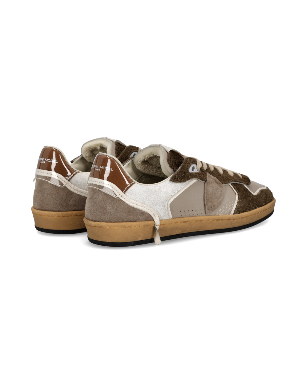 Philippe Model – Baskets Pgal homme – Taupe – PGLU-VXE4 – vue 4