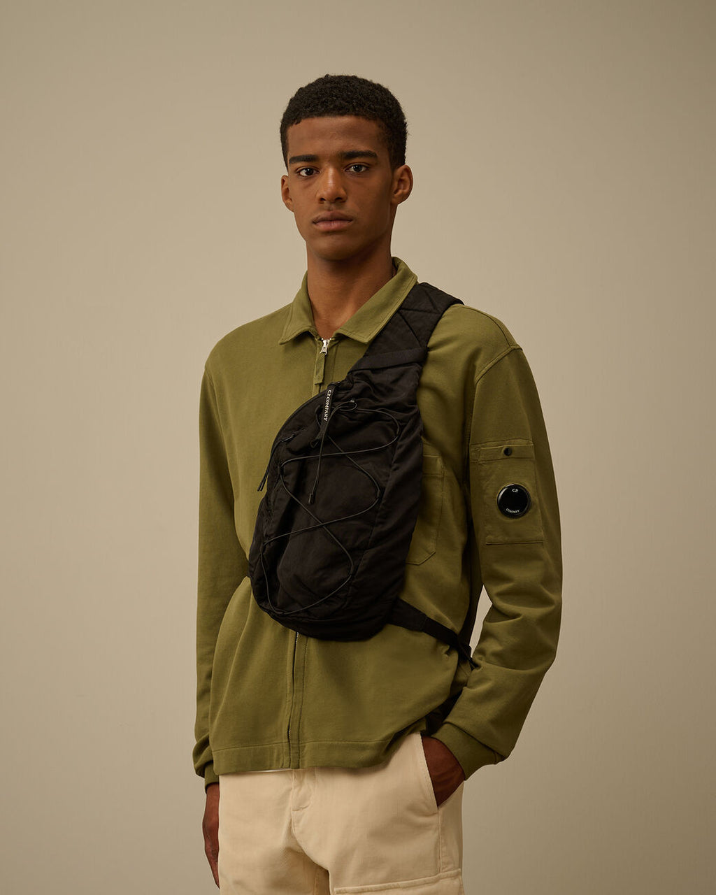 NYLON B LENS CROSSBODY