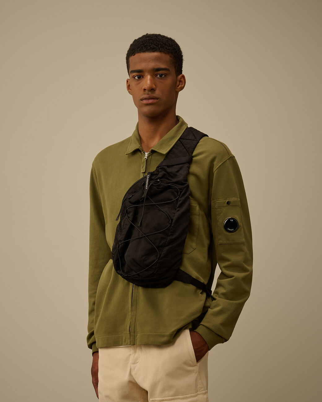 NYLON B LENS CROSSBODY