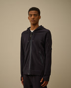 SWEAT ZIP CAPUCHE DIAGONAL RAISED