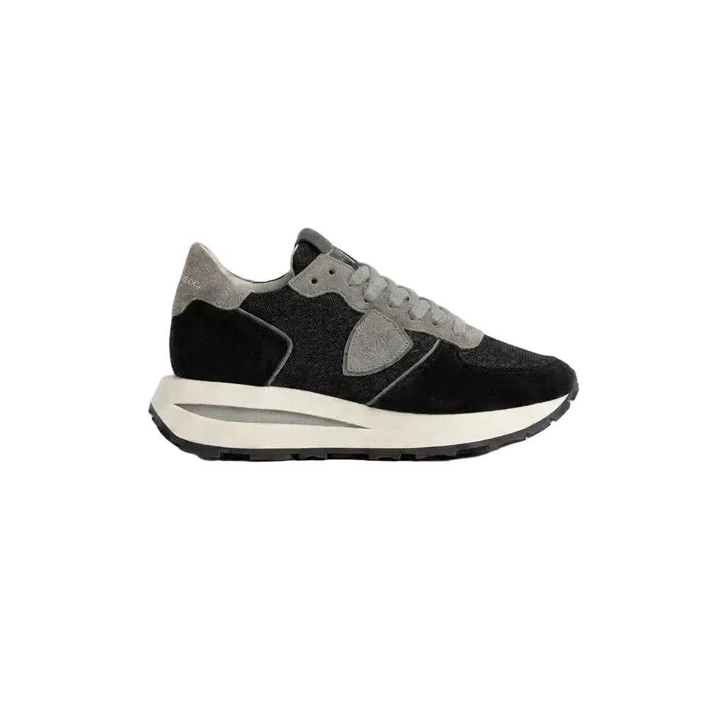Philippe Model – Baskets Tropez Haute femme – Noir – TKLD-WR08 – vue 1