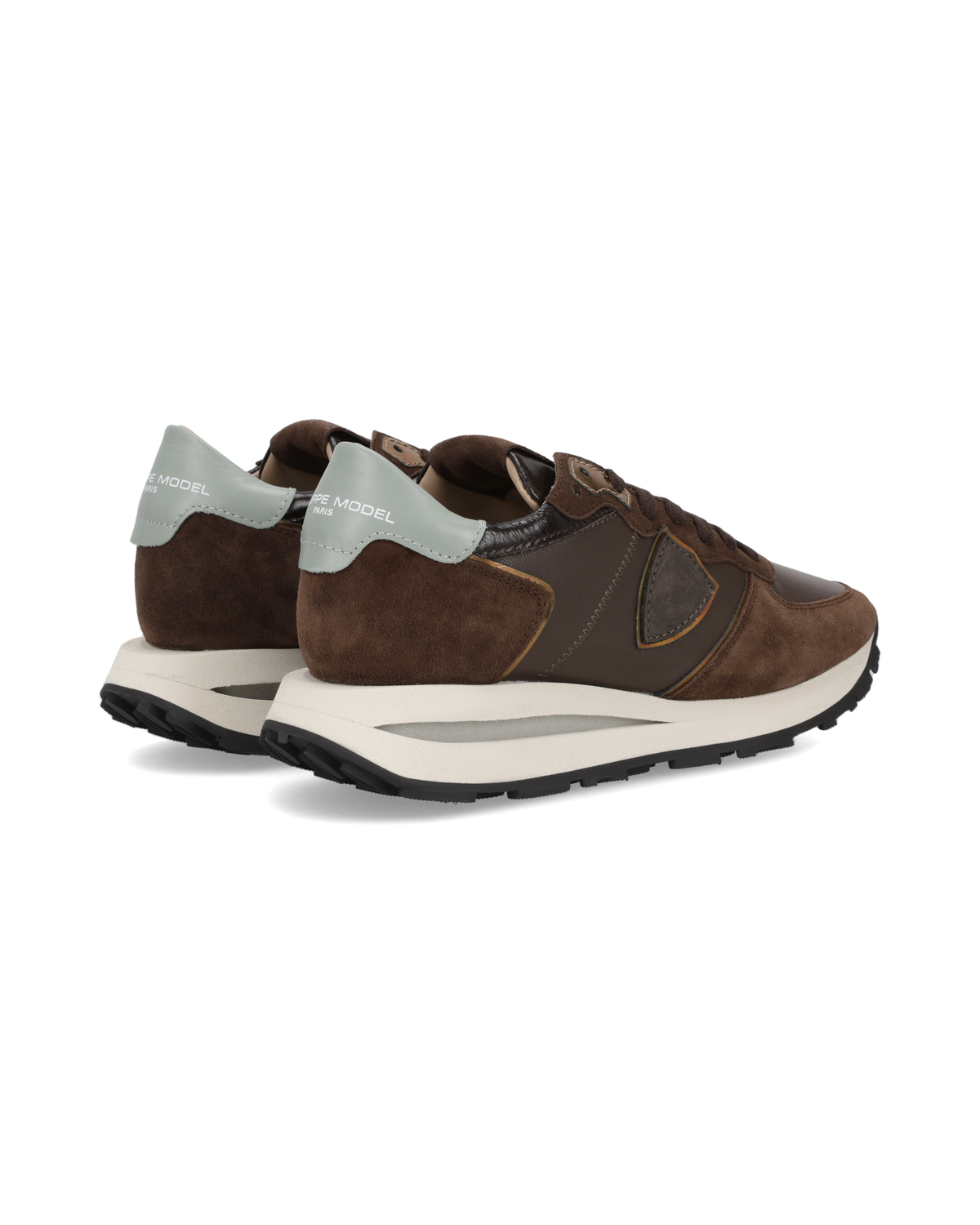 Philippe Model – Baskets Tropez Haute femme – Marron – TKLD-VD07 – vue 4