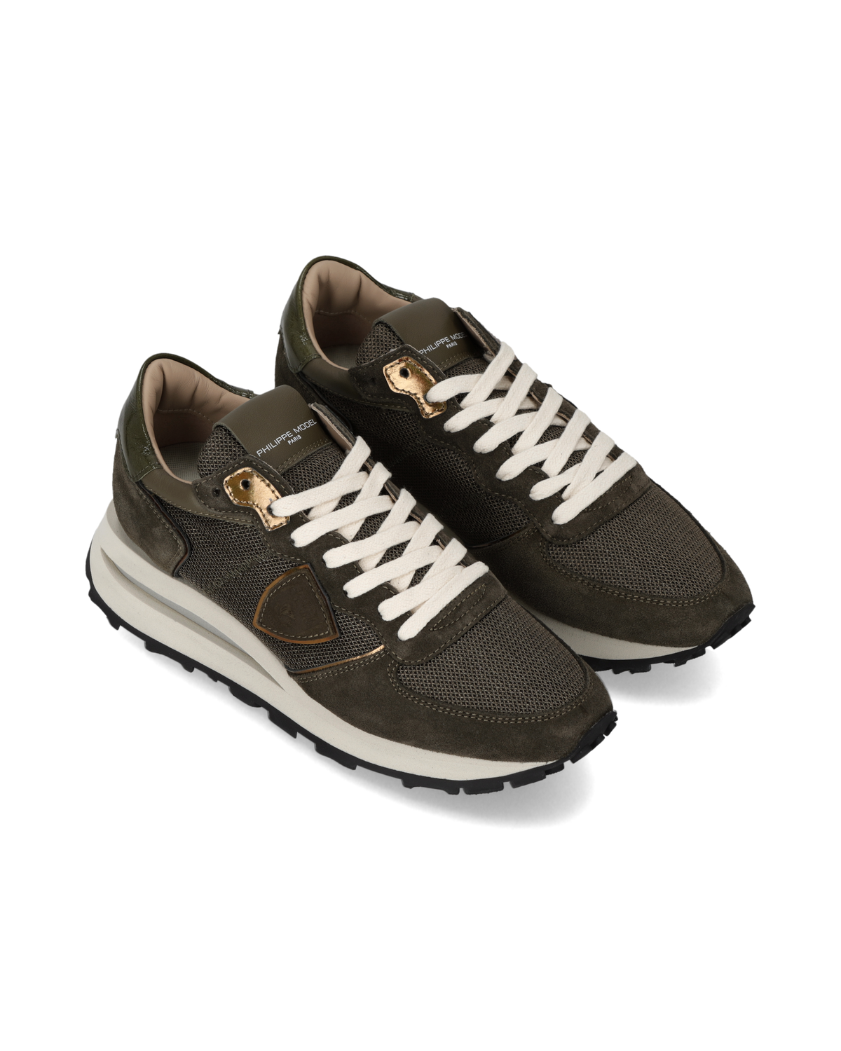 Philippe Model – Baskets Tropez Haute femme – Kaki – TKLD-WR05 – vue 2