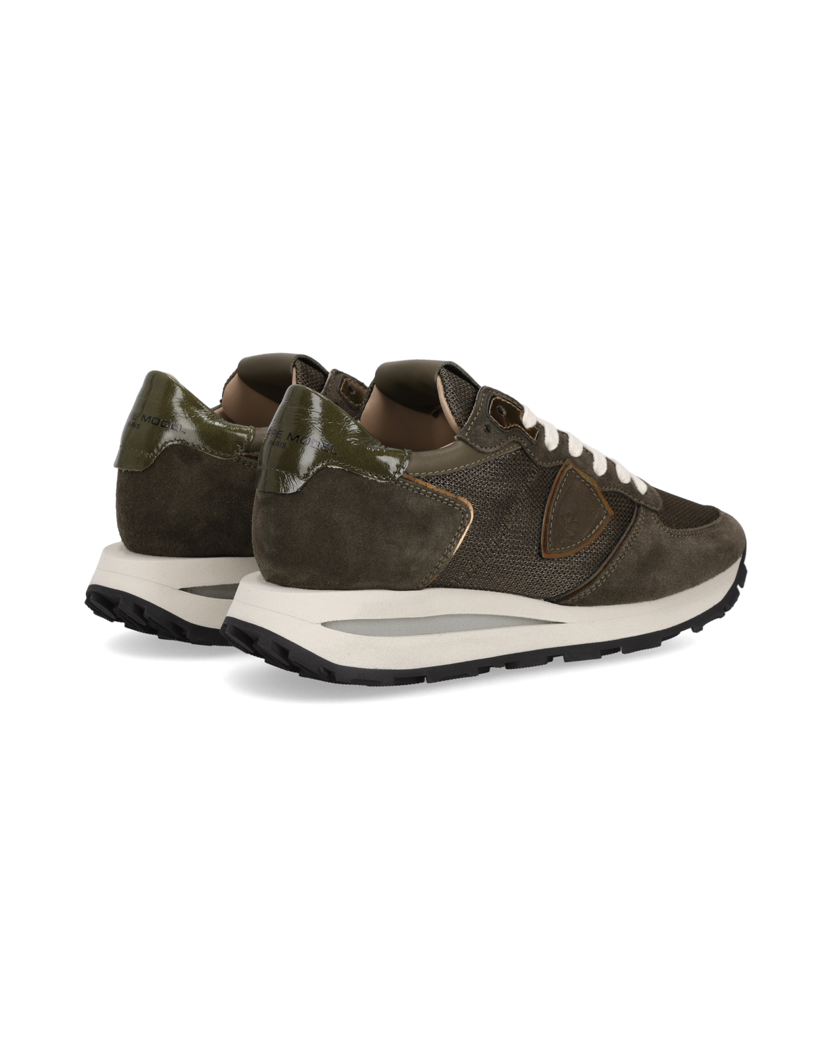 Philippe Model – Baskets Tropez Haute femme – Kaki – TKLD-WR05 – vue 4