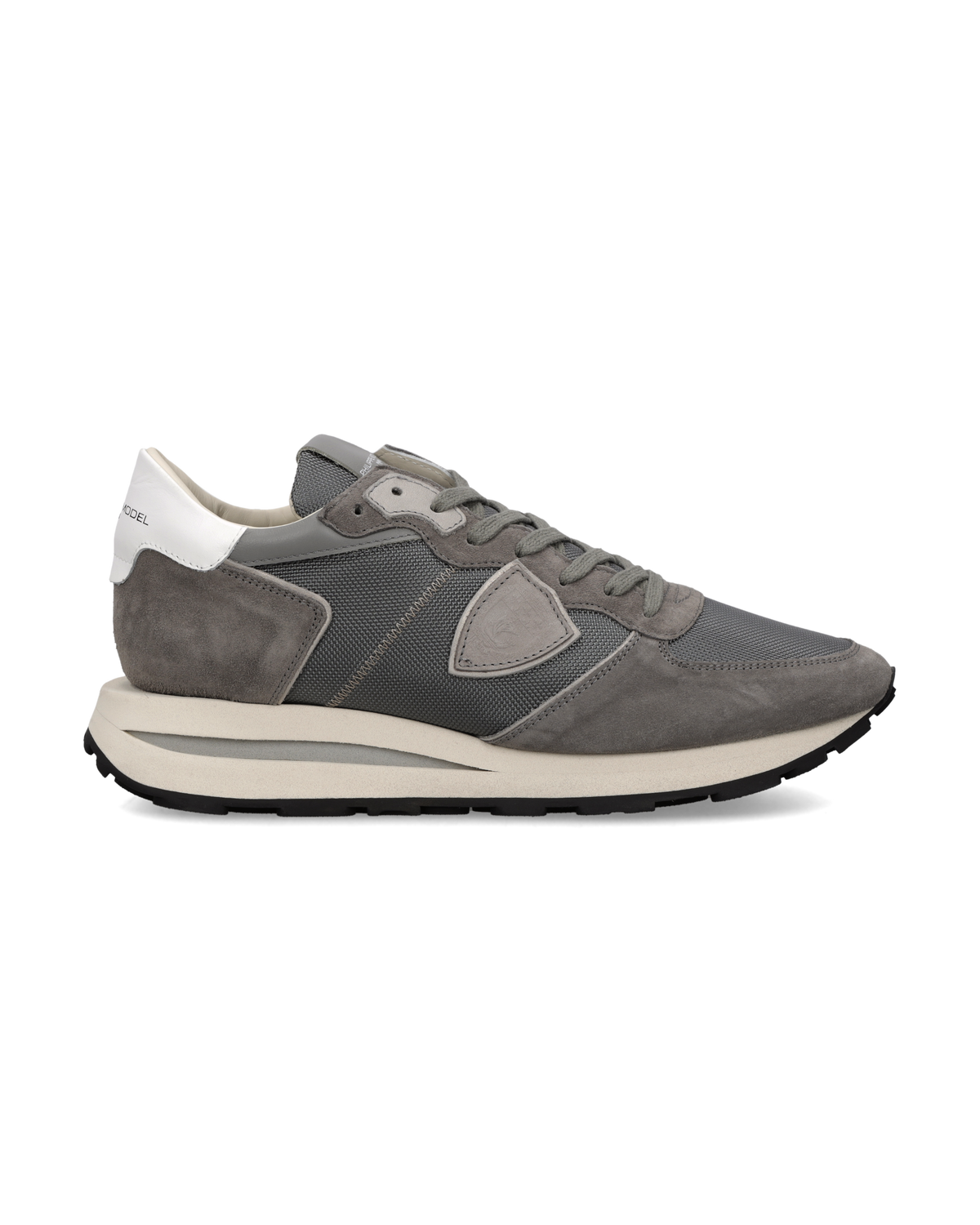 Philippe Model – Baskets Tropez Haute homme – Gris – TKLU-WR04 – vue 1