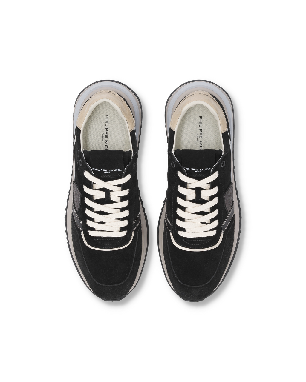 Philippe Model – Baskets Tropez 2.1 homme – Noir – TYLU-D002 – vue 3