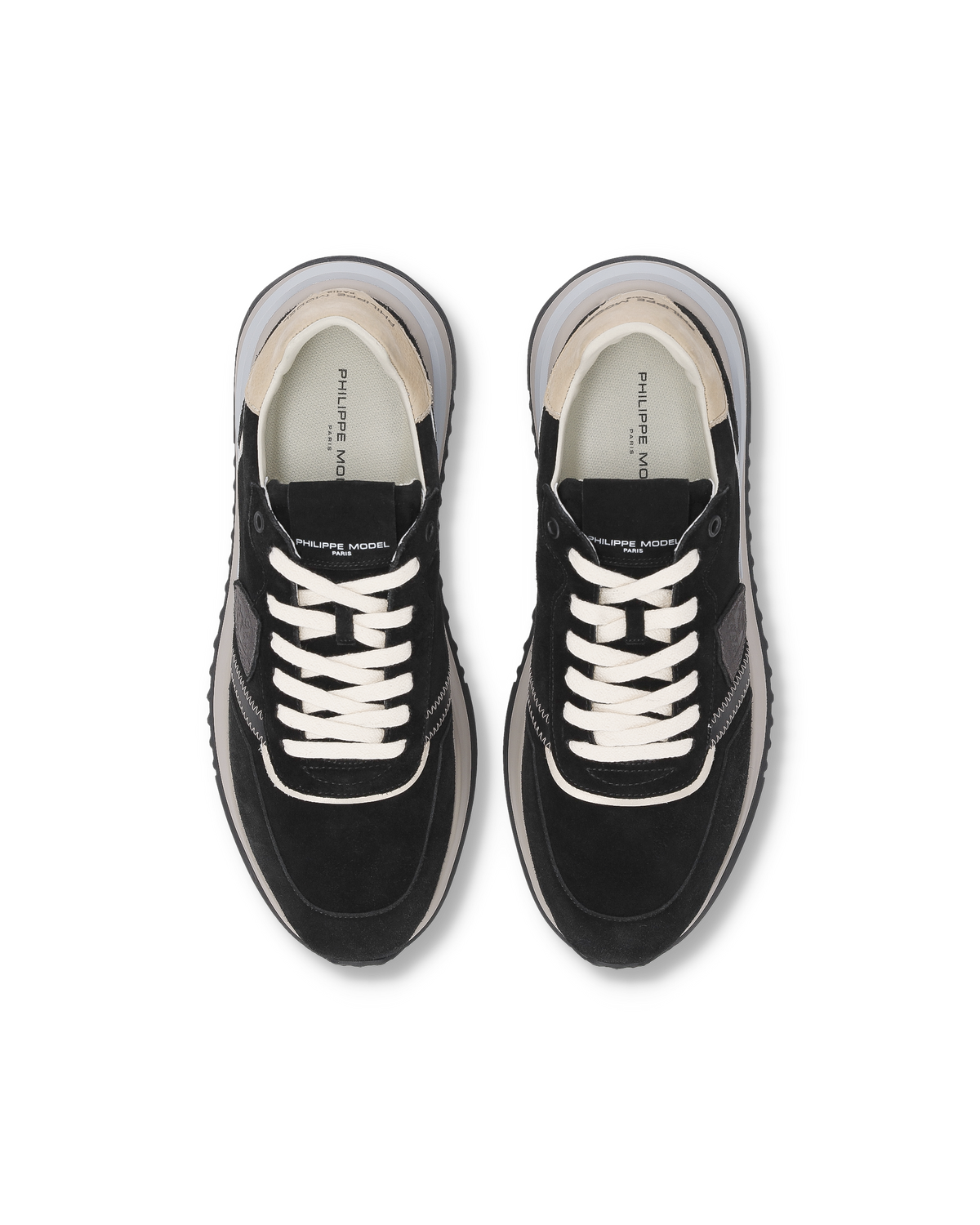 Philippe Model – Baskets Tropez 2.1 homme – Noir – TYLU-D002 – vue 3