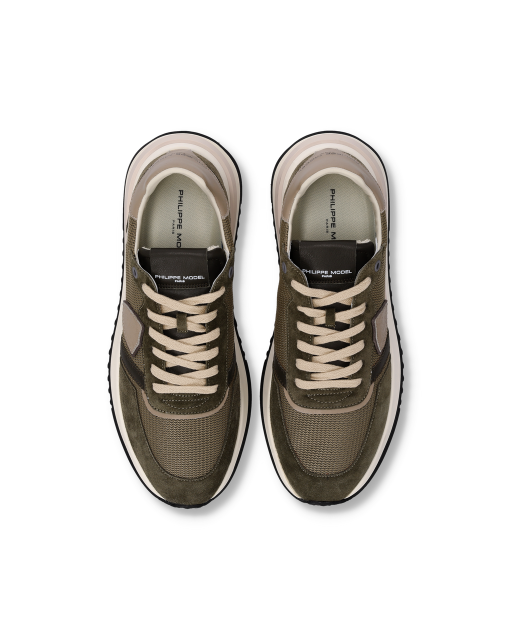 Philippe Model – Baskets Tropez 2.1 homme – Kaki – TYLU-WR01 – vue 3