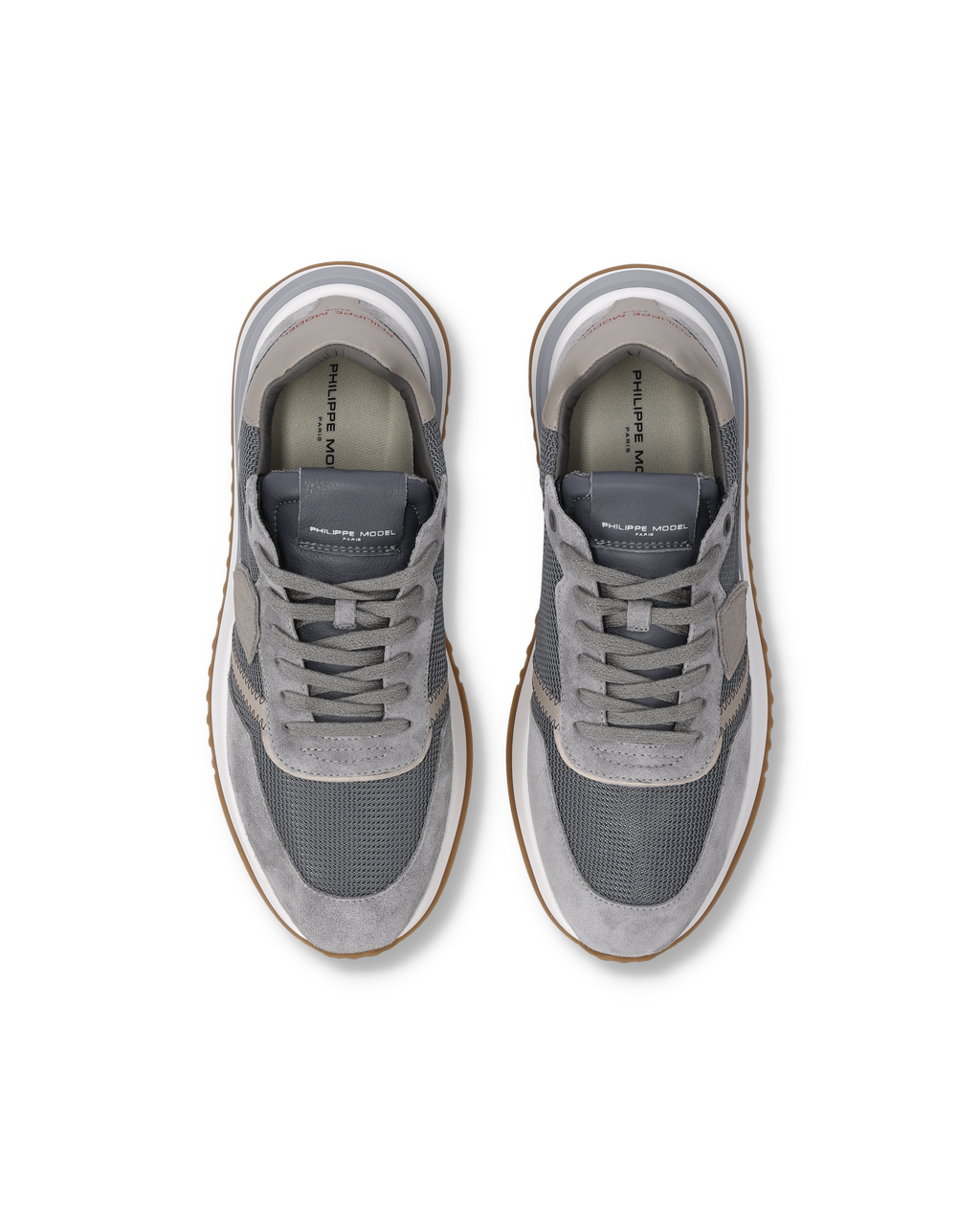 Philippe Model – Baskets Tropez 2.1 homme – Gris – TYLU-WR03 – vue 3