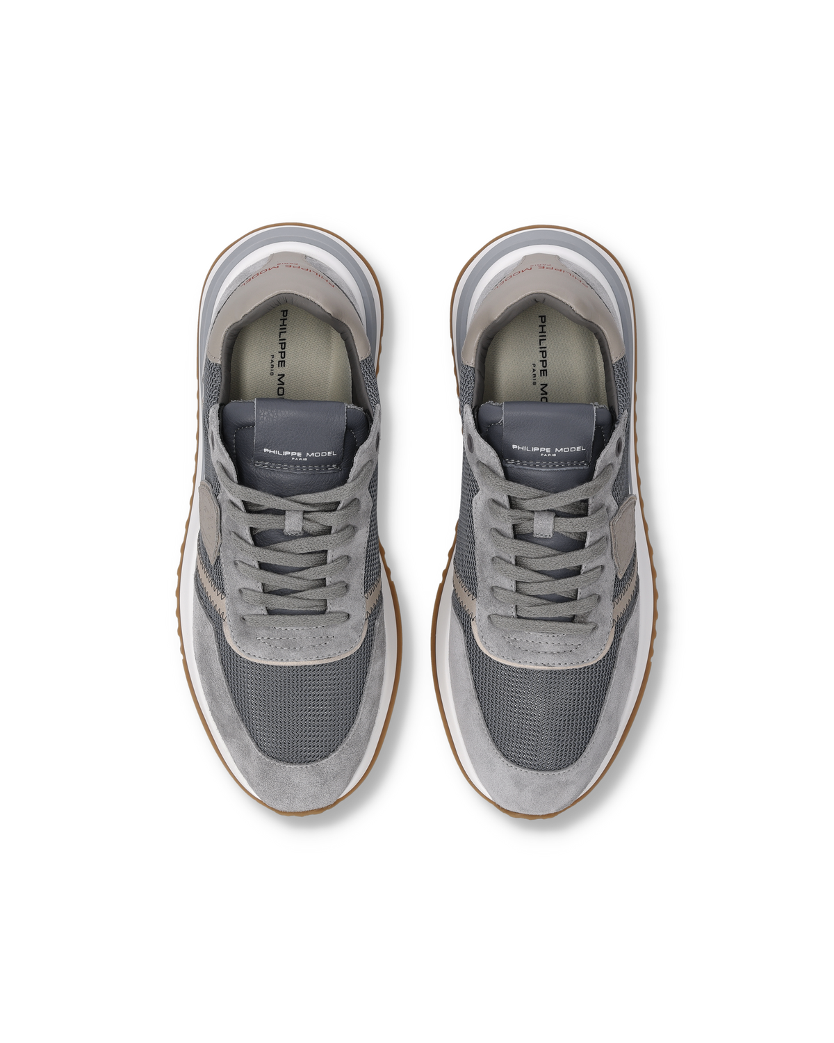 Philippe Model – Baskets Tropez 2.1 homme – Gris – TYLU-WR03 – vue 3