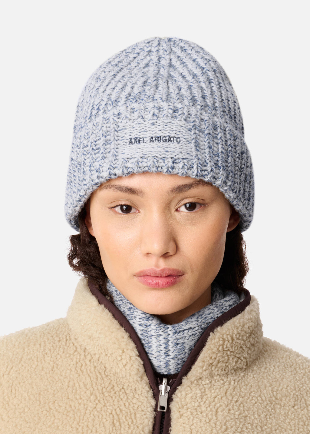Axel Arigato Bonnet Flock Gris chiné — vue 3