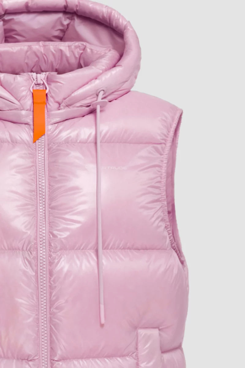 Doudoune sans manches Gertrude Cesar Jacket – Rose – vue 5