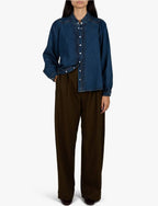 JIO – Pantalon large à cordons
