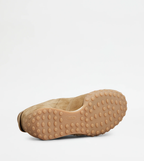 Sneaker Cuir et Veau Velours
