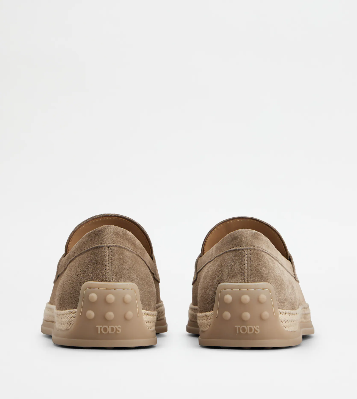 Mocassin semelle gomme cuirs velours