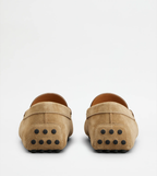 Mocassin Gommino Cuirs Velours