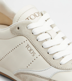 Sneaker Nappa & Cuir Velours