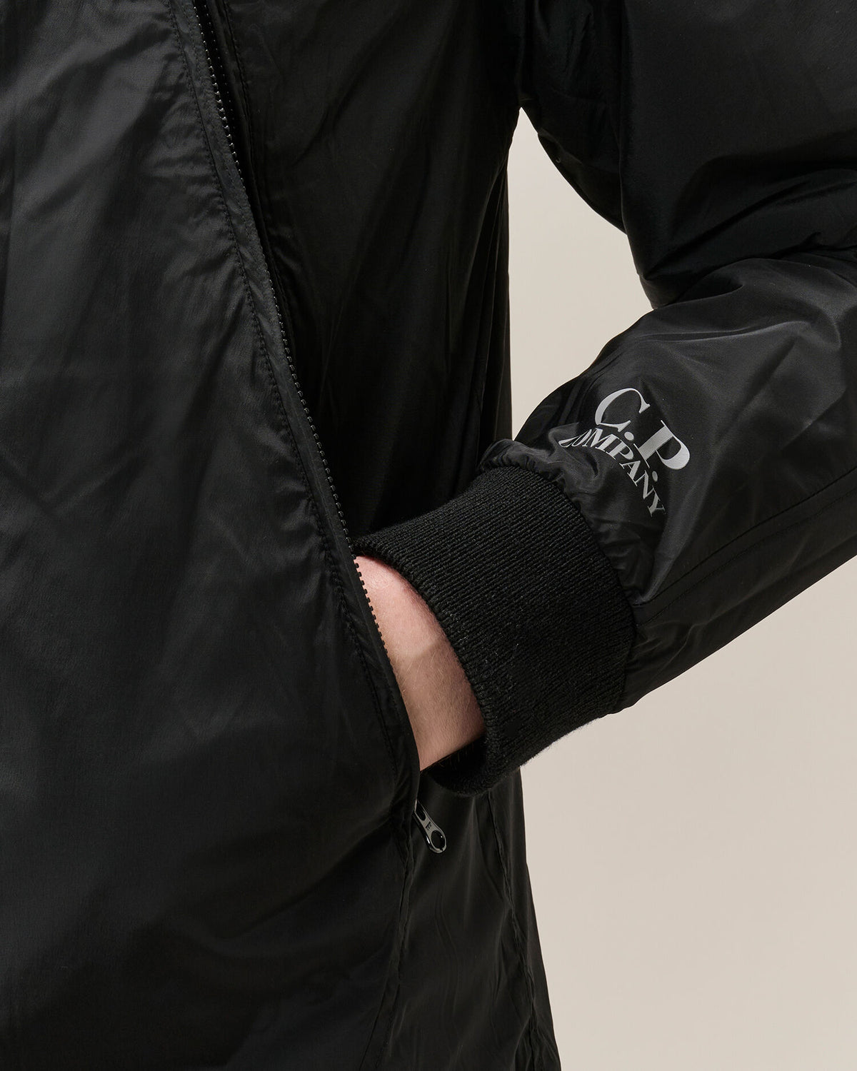 VESTE REVERSIBLE LAINE / NYLON STRETCH