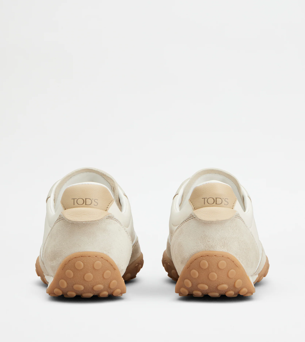 Sneaker Nappa & Cuir Velours
