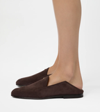 Mocassin - Mule Cuir Velours