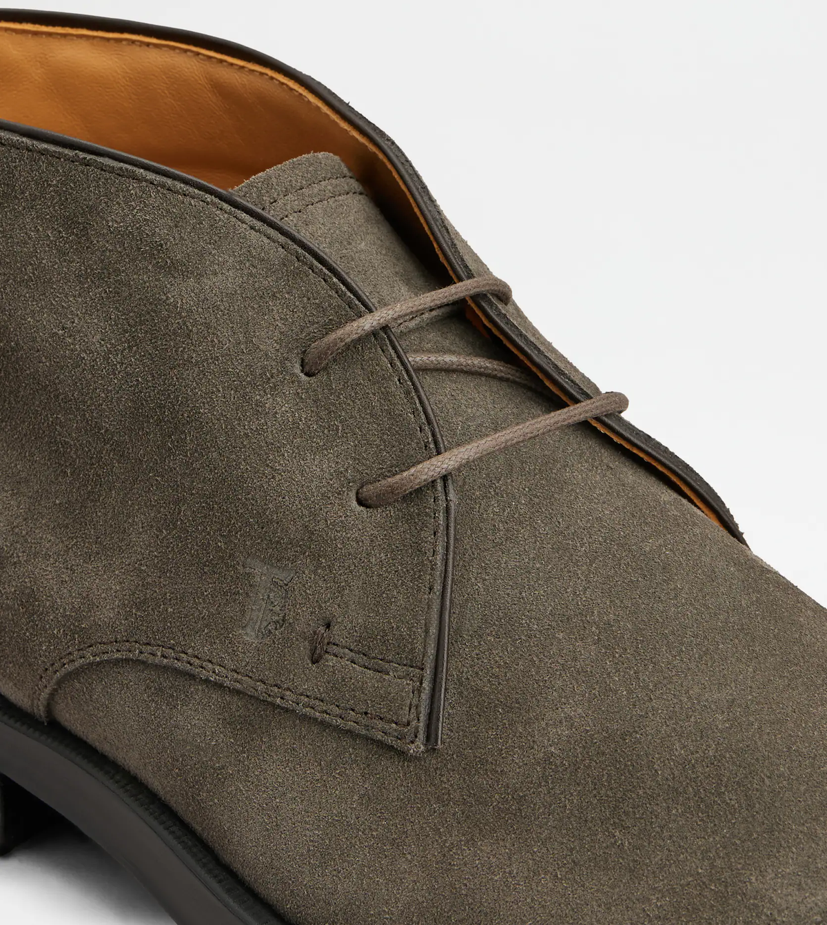 Bottines cuirs velours lacets