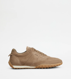 Sneaker Cuir Velours