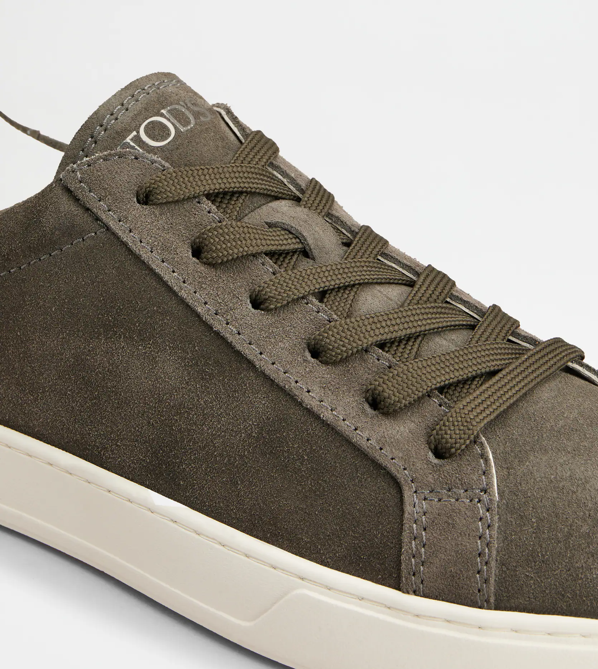 Sneaker Cuir Velours