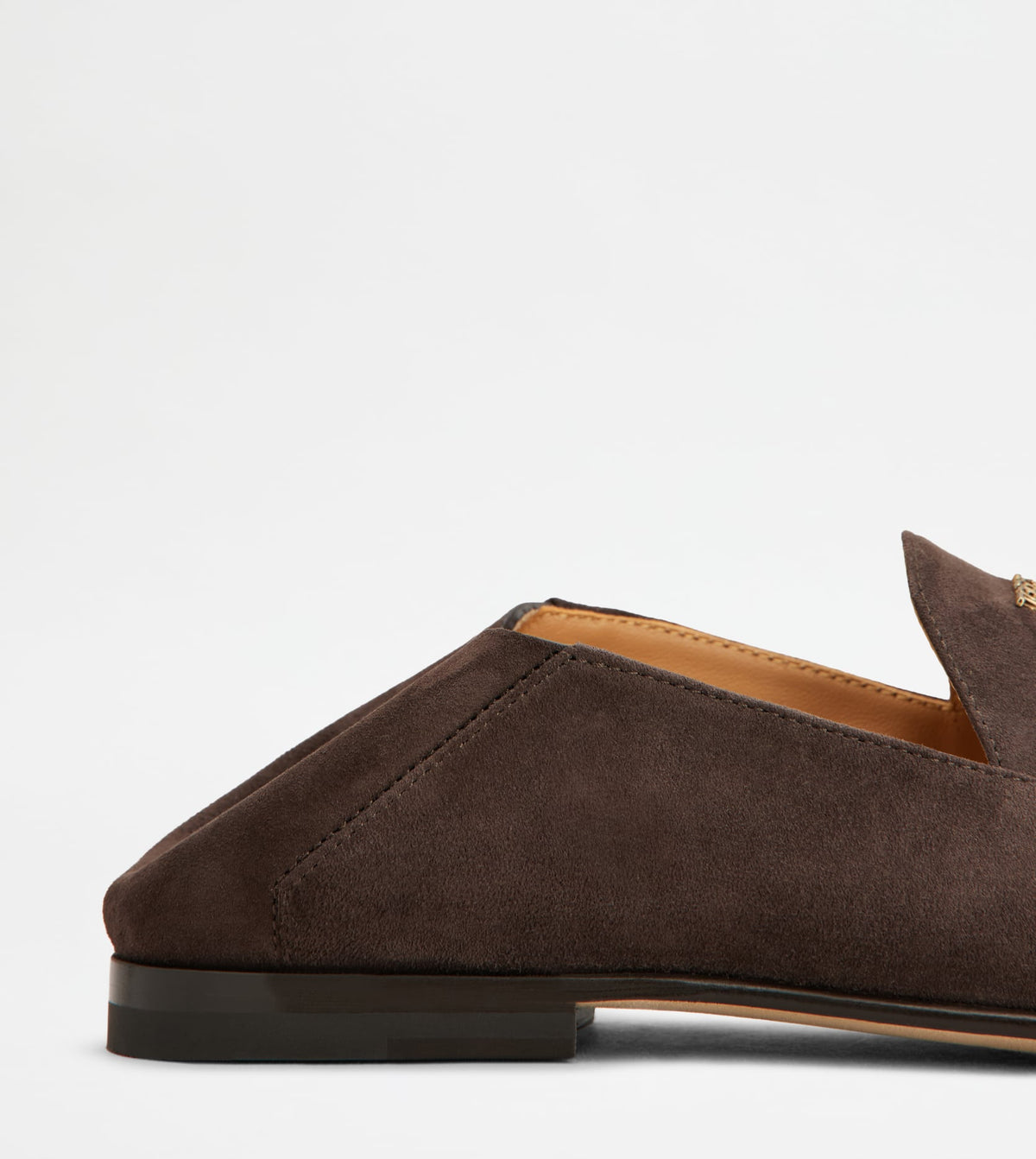 Mocassin - Mule Cuir Velours