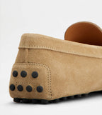 Mocassin Gommino Cuirs Velours