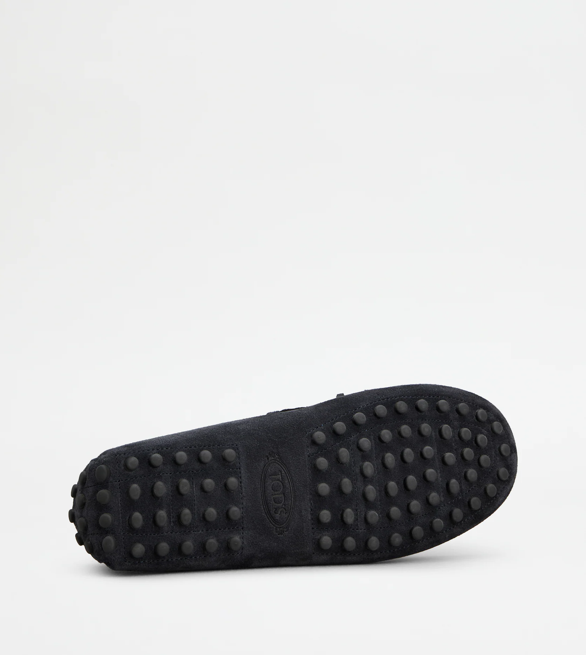 Mocassin Gommino lacet cuir velours