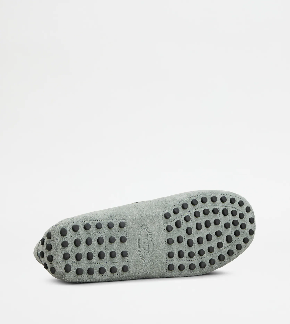 Mocassin Gommino lacets cuir velours