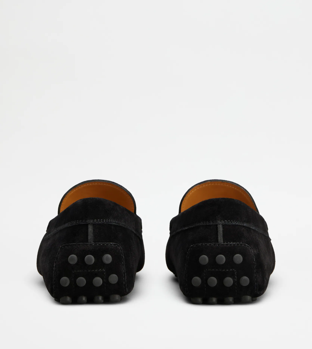 Mocassins Gommino Cuir Velours