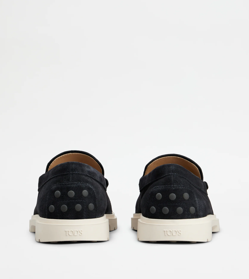 Slipper Cuir Velours
