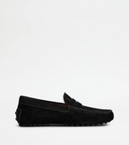 Mocassins Gommino Cuir Velours