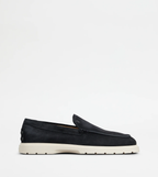 Slipper Cuir Velours