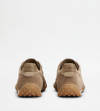 Sneaker Cuir Velours