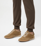 Sneaker Cuir et Veau Velours