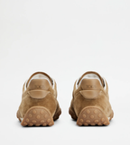 Sneaker Cuir et Veau Velours