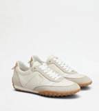 Sneaker Nappa & Cuir Velours