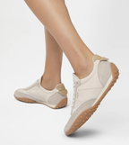 Sneaker Nappa & Cuir Velours