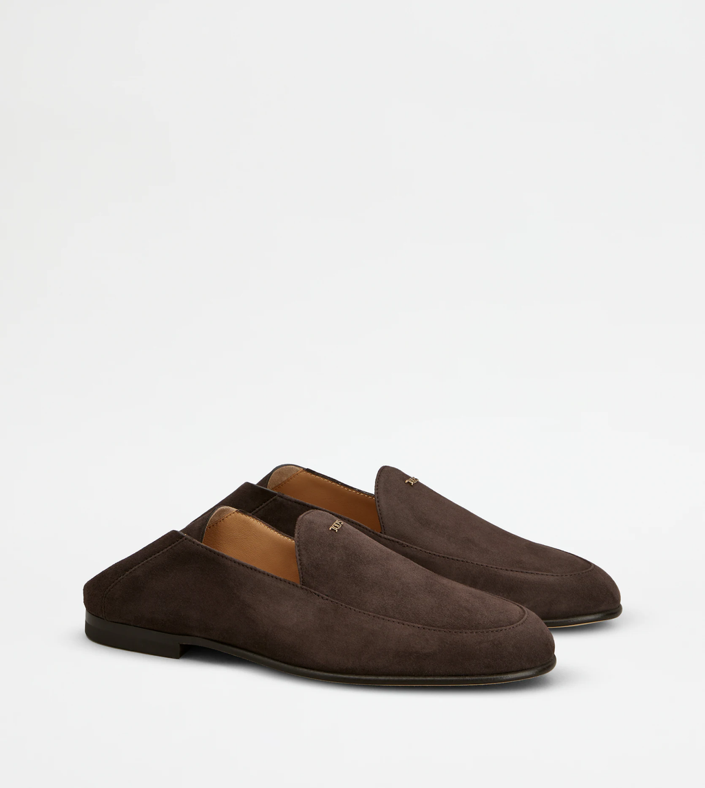 Mocassin - Mule Cuir Velours