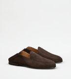 Mocassin - Mule Cuir Velours