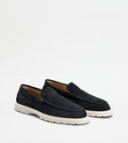 Slipper Cuir Velours