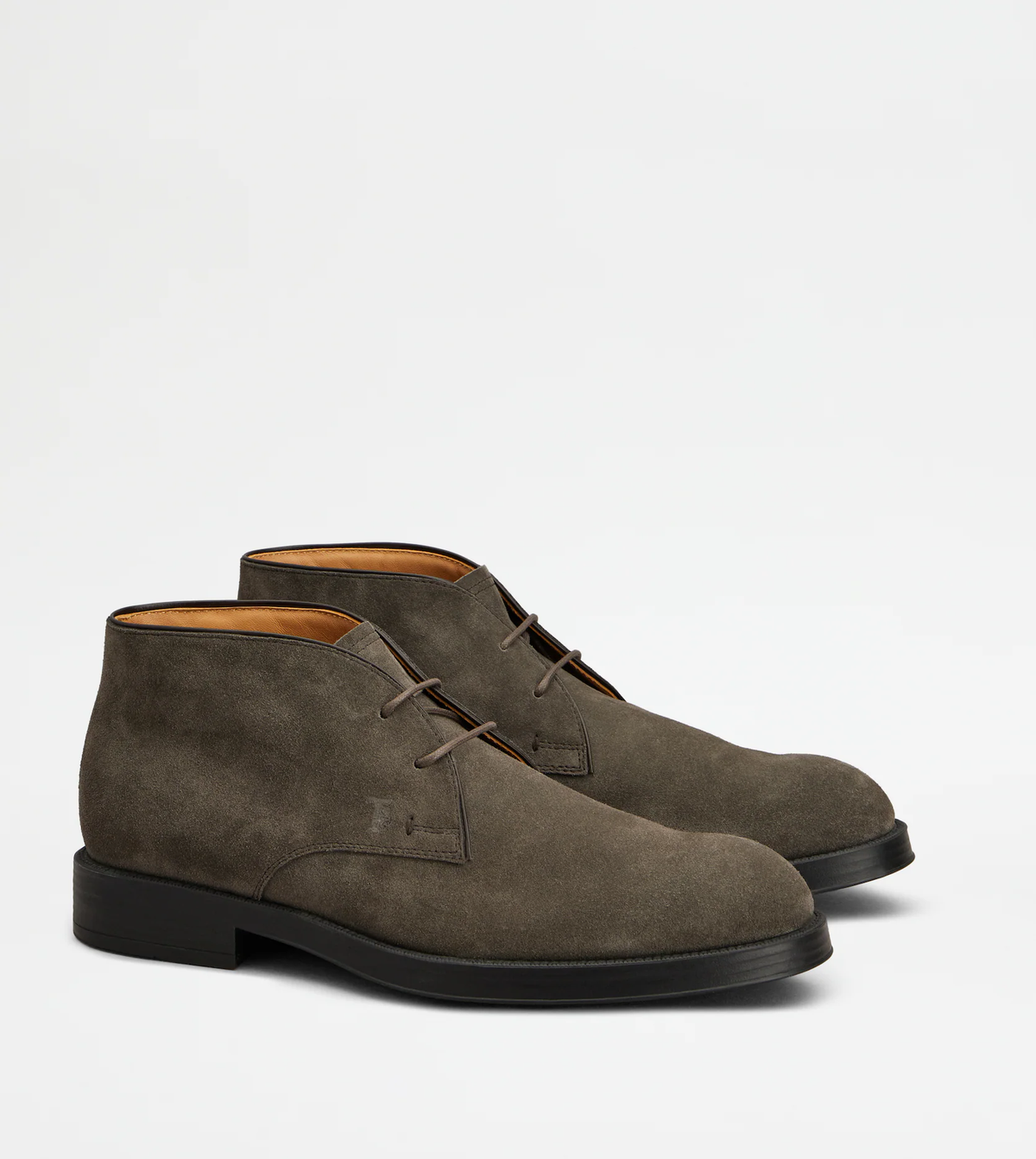 Bottines cuirs velours lacets