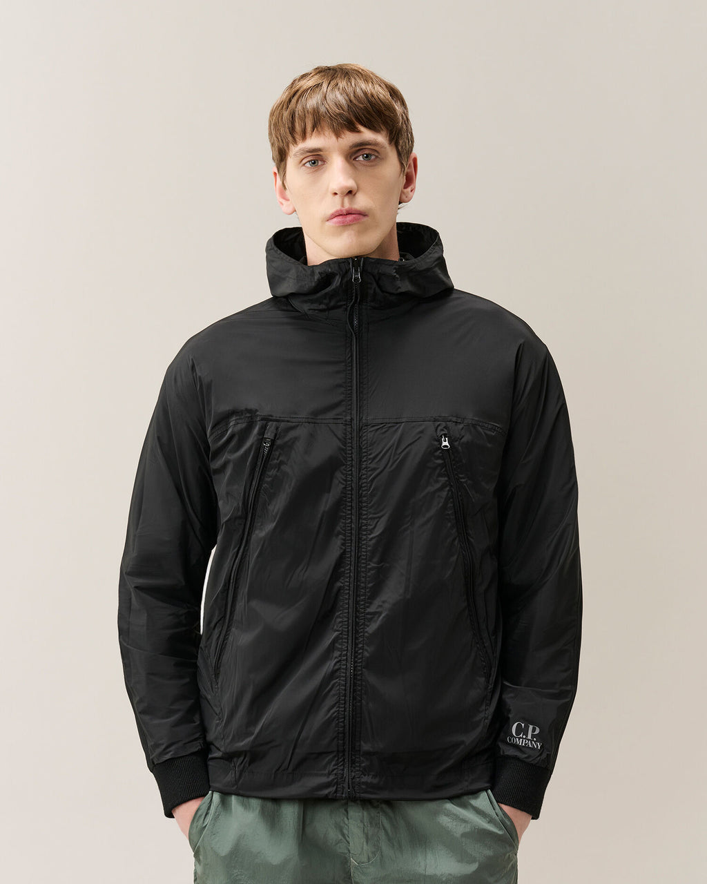 VESTE REVERSIBLE LAINE / NYLON STRETCH