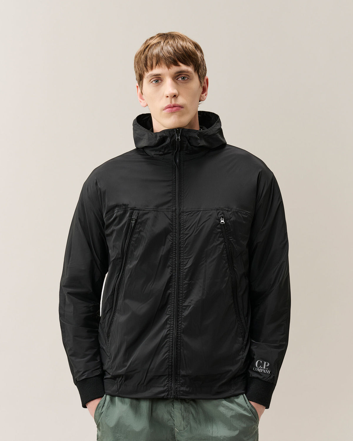 VESTE REVERSIBLE LAINE / NYLON STRETCH